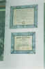 stained & leaded certificates