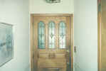 leaded beveled door panels