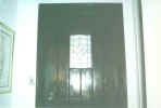 leaded beveled door panel