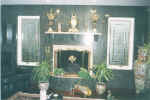 casement panels - brass & bevels