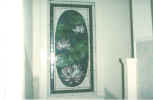 stained & beveled landing window