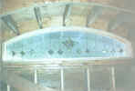 leaded beveled arched fixed insulated window